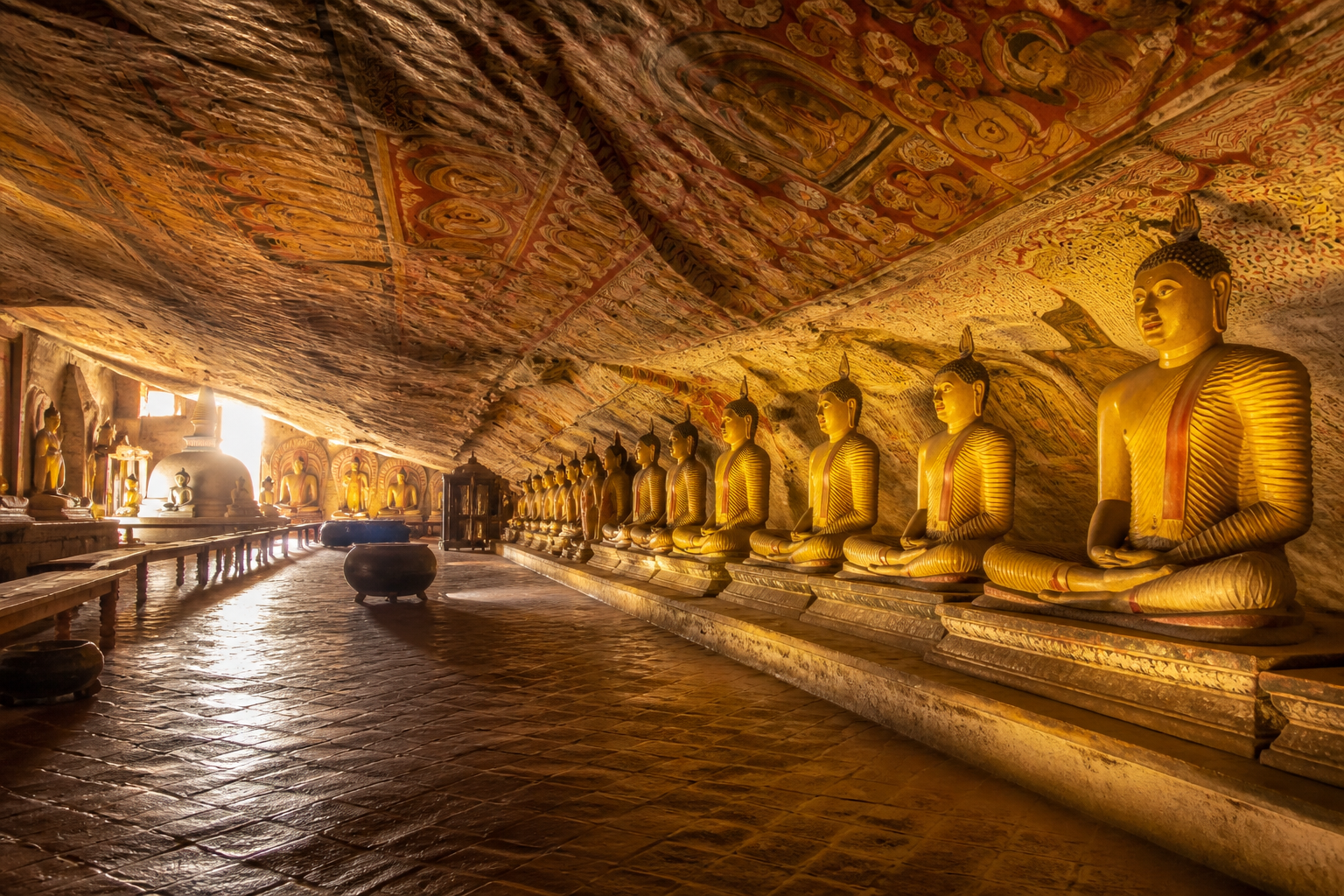 Sigiriya to Kandy via Dambulla