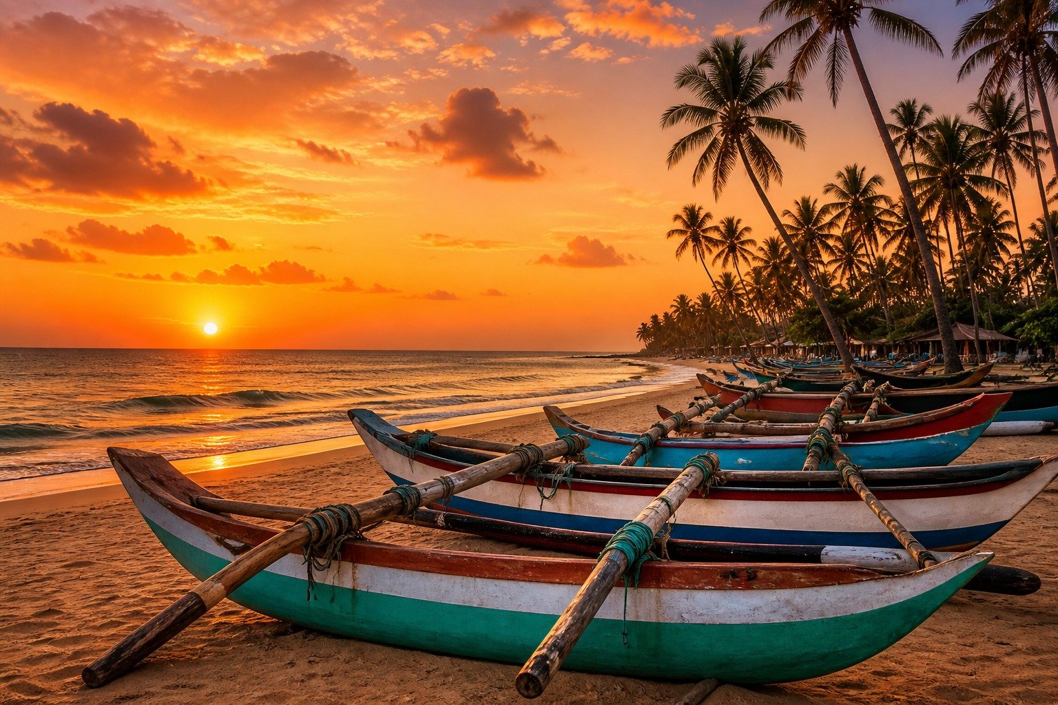Arrival in Negombo